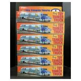 6 NOS 1994 Sunoco Toy Tanker Trucks.