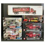 6 NOS Die Cast Truck Still Coin Banks.