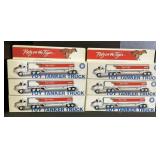 6 NOS Exxon Toy Tanker Trucks.