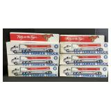 6 NOS Exxon Toy Tanker Trucks