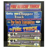 6 NOS Toy Trucks.