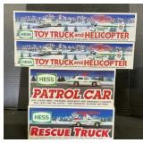 4 NOS Hess Trucks.