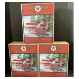 3 NOS Ertl Texaco Die Cast Plane Still Coin Banks.