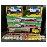 NOS Ertl Tanker, Buddy L Trucks, Hot Wheels.