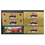 6 NOs Ertl Texaco Die Cast Still Banks.