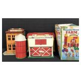 Fisher Price, Farm, Hospital, House Play Sets.