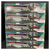 5 NOS 1994 Texaco Toy Tanker Trucks.