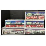 NOS Hess Trucks, Patrol Cars, & Racer.