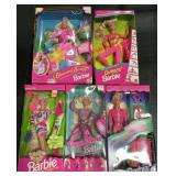 NOS 1990s Barbie Dolls.