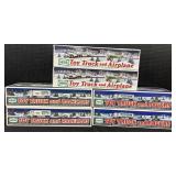 6 NOS Hess Trucks, Racers, Race Cars, Airplanes.