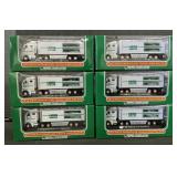 6 NOS 2013 Mini Hess Truck & Racers.