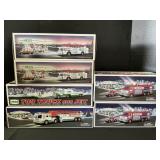 6 NOS Hess Trucks, & Plane.