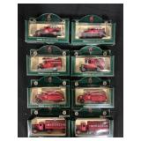 8 NOS Texaco Die-Cast Collectible Toy Trucks.