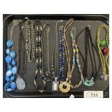 Lot of Various Costume Jewelry, Necklaces.