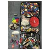 Toys, Legos, Coyboys, Transformers, Vintage Hats.