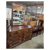 Statton Dresser & 2 Nightstands + Superior Stands.