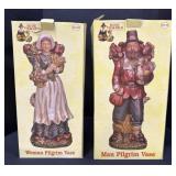 2 Pilgrim Vases.