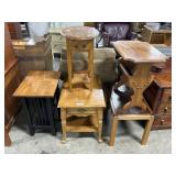 5 End Tables & Stands.