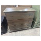 Neat Tinted Cherry Chest Of Drawers.