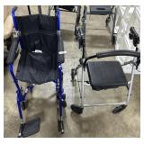 Wheel Chair & Medical Rolling Walker.