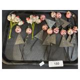Hand Made Holiday Ornaments.