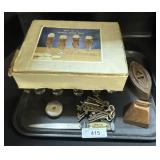 Venus Beer Mugs, Keys, Bell, Sad Iron.