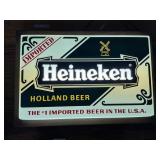 Heineken Beer Advertising Light Up Sign.