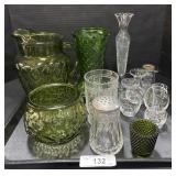Lot Of Vases, Pitchers, & Jars.