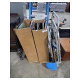 (4) Vtg Folding Chairs, (2) Beach Chairs.