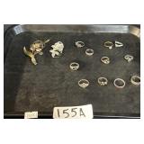 Sterling Silver Rings & Pins.