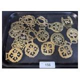 Vintage Brass Horse Brasses.