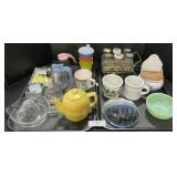 Fire King Jadite Bowl, Serviceware, Mugs.