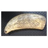 Vintage Scrimshaw Replica.