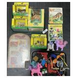 NOS ERTL Animals & Cabbage Patch Bank.