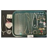 Sterling Silver Necklaces, Costume Jewelry.