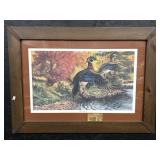 Framed Autumn Woodies By Taylor Oughton Print.