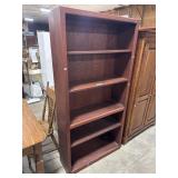 Red Oak Bookshelf.