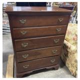 J.B. VanSchiver Cherry Chest of Drawers.