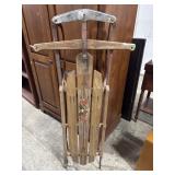 Vtg Flexible Flyer Runner Sled.