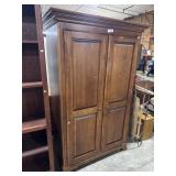 Traditional Style Maple Media Console/Armoire.