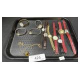 Costume Jewelry & Watches.