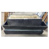 (3) Wooden Planter Boxes.