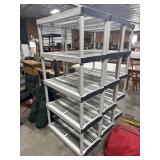 (3) Keter Shelves.