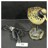 Terra Cottage Bird Desk Lamp.