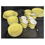 Buttercup Ironstone Dinnerware.