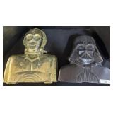 2 Star Wars Cases- C-3PO & Darth Vader.