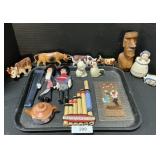 Chili Souvenirs, S&P Shakers, Marx Toy Cow.
