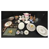 Transferware, & Decor Plates, German Clock.