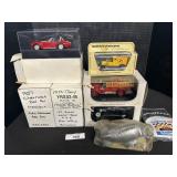 8 Various Die Cast Cars, Match Box, Goodyear Adv.