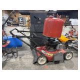 Yard Machine Lawn Mower, Steel Fuel Can.